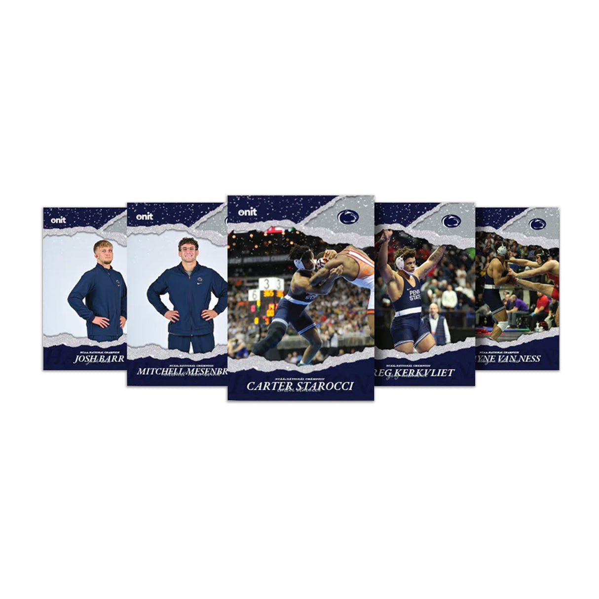 Penn State 2025 Wrestling National Champs 37 Count Trading Card Box
