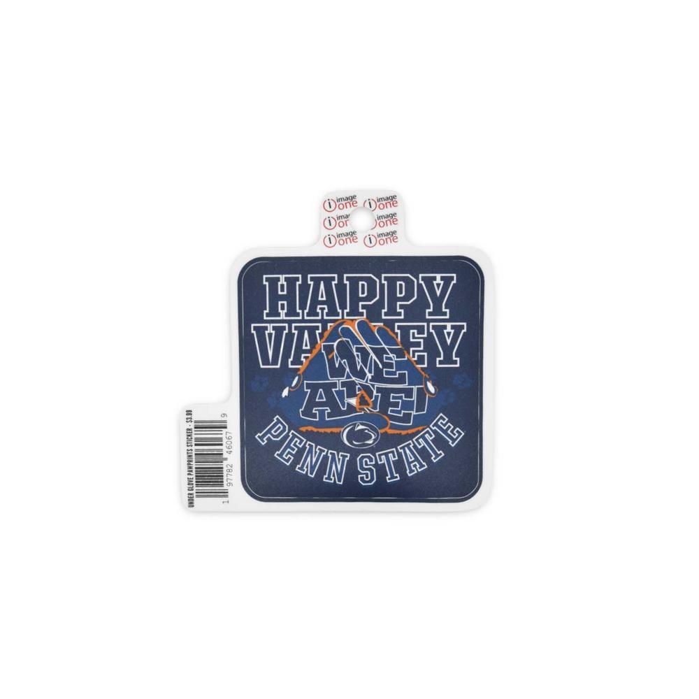 Penn State Under Glove Sticker