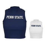 Penn State Women's Mock Neck Cropped Tank