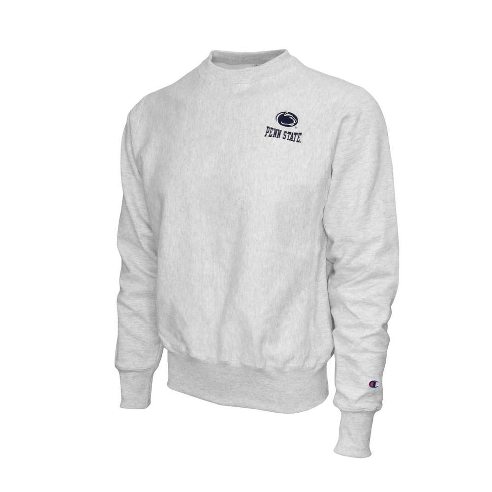 Penn State Champion Reverse Weave Embroidered Logo Crew Sweatshirt