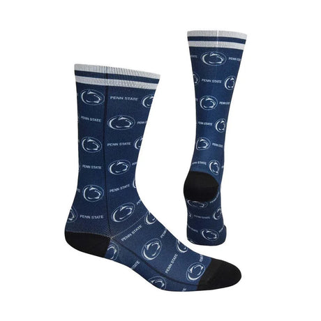Penn State Sublimated Repeat Step Crew Socks