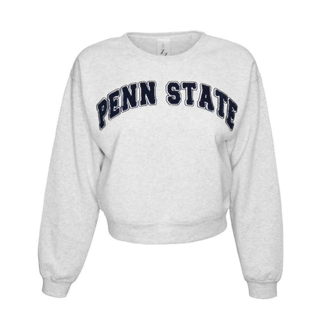Penn State Womens Arc Chenille Fleece Crew Sweatshirt