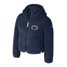 Penn State Youth Maggie Cropped Sherpa Jacket