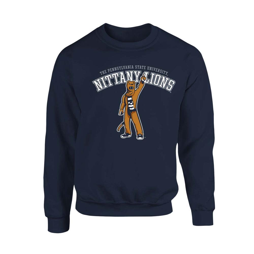 Penn State New Mascot Nittany Lion Crew Sweatshirt