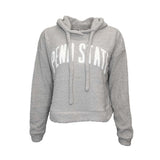 Penn State Women's Ventura Chenille Cropped Hooded Sweatshirt