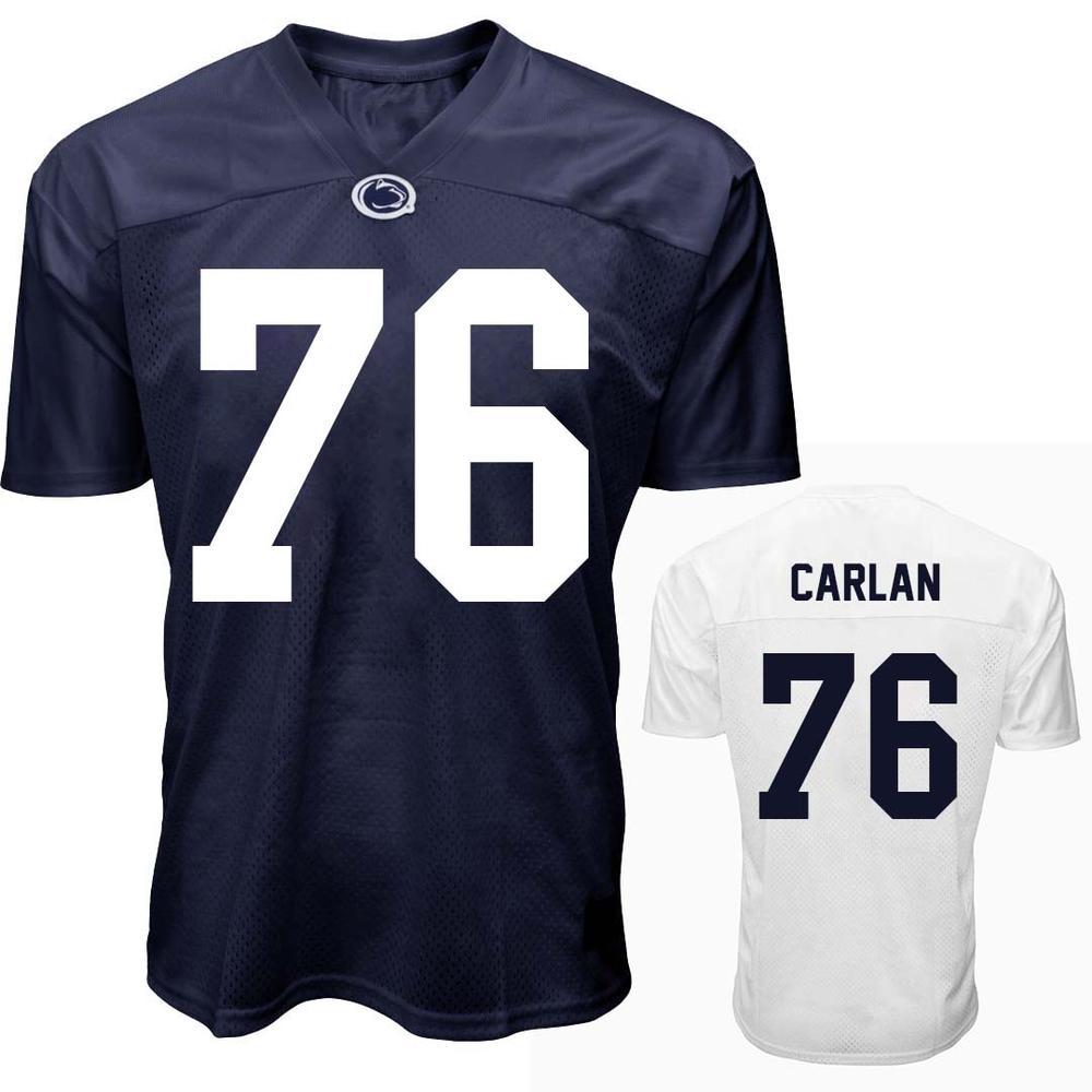 Penn State NIL Mason Carlan #76 Football Jersey