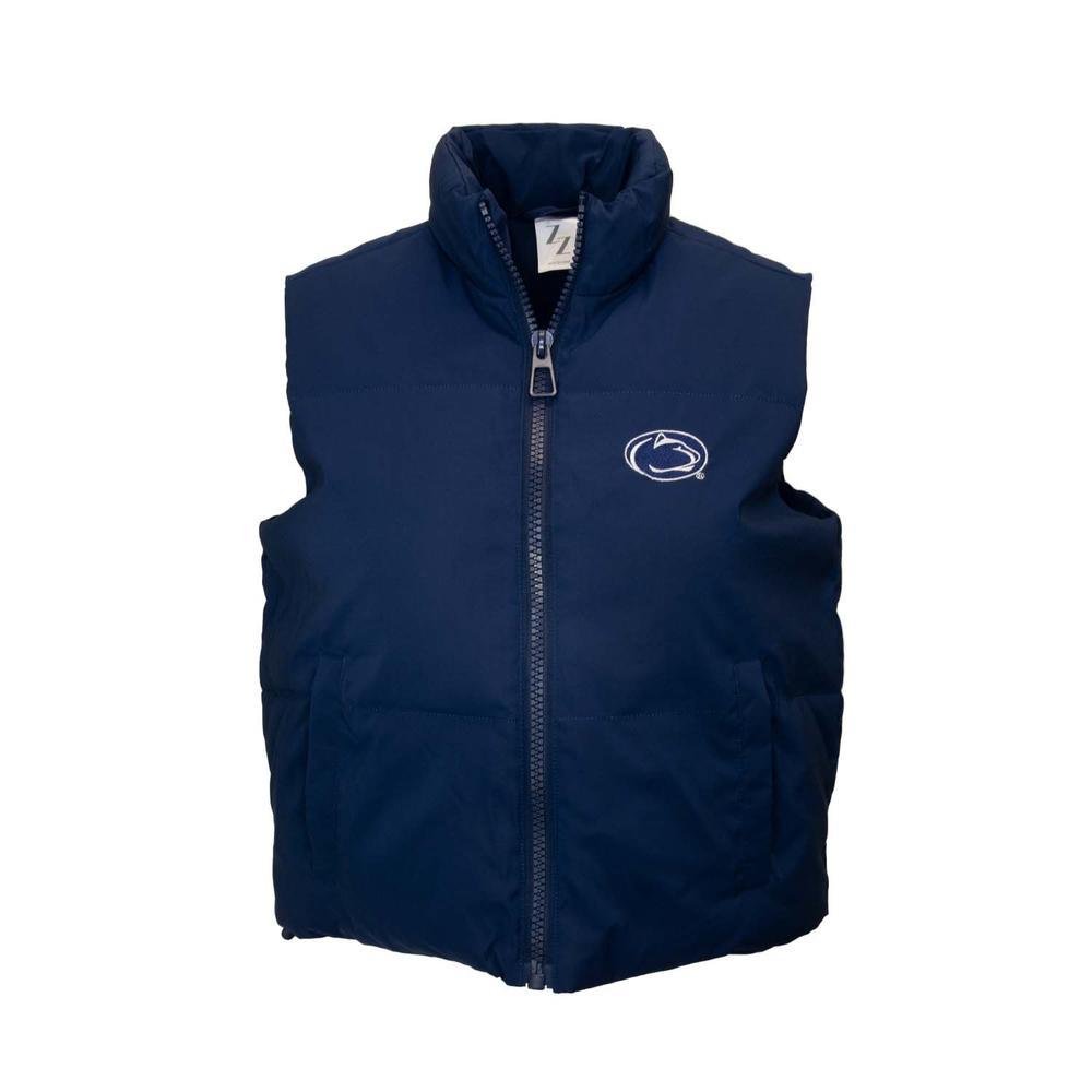 Penn State Women's Logo Cropped Puffer Vest