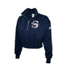 Penn State Nike Women's Retro Vault "S" Cropped Quarter Zip Pullover