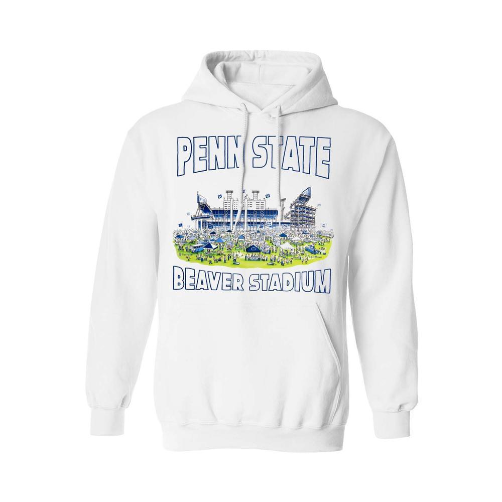 Penn State JM Beaver Stadium Tailgate Hooded Sweatshirt