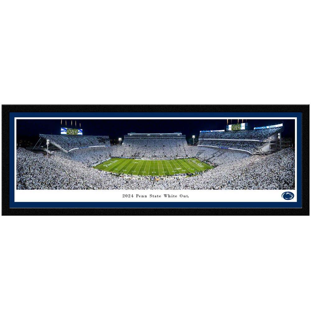 Penn State 2024 White-Out Select Frame Panorama Print