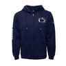 Penn State Under Armour Rival Sleeve Full-ZIp Hooded Sweatshirt