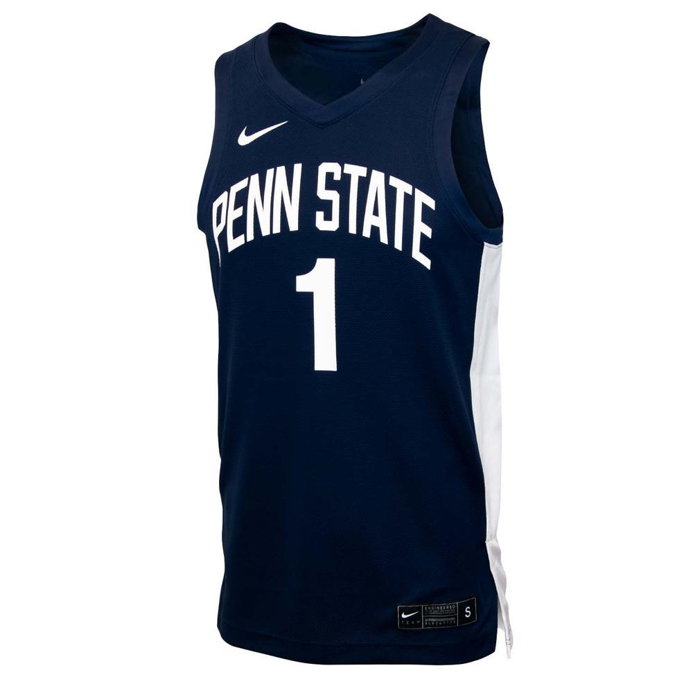 nike basketball gear Penn State Nittany Lions Replica Men's Nike College Basketball Jersey