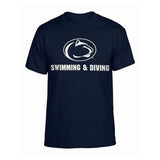 Penn State Logo Swim & Diving T-Shirt