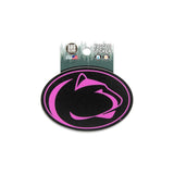 Penn State Rugged Black/Pink Logo Sticker