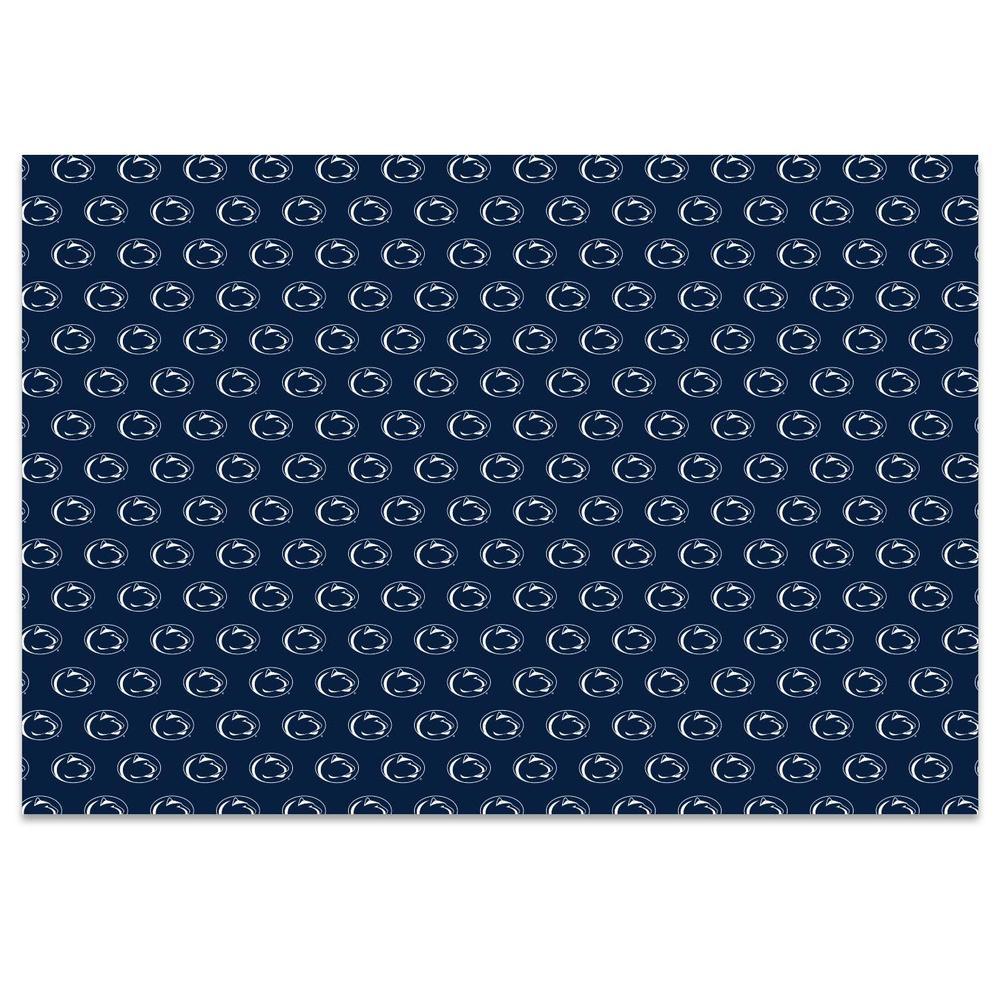 Penn State 3 Sheet Logo Gift Wrapping Paper