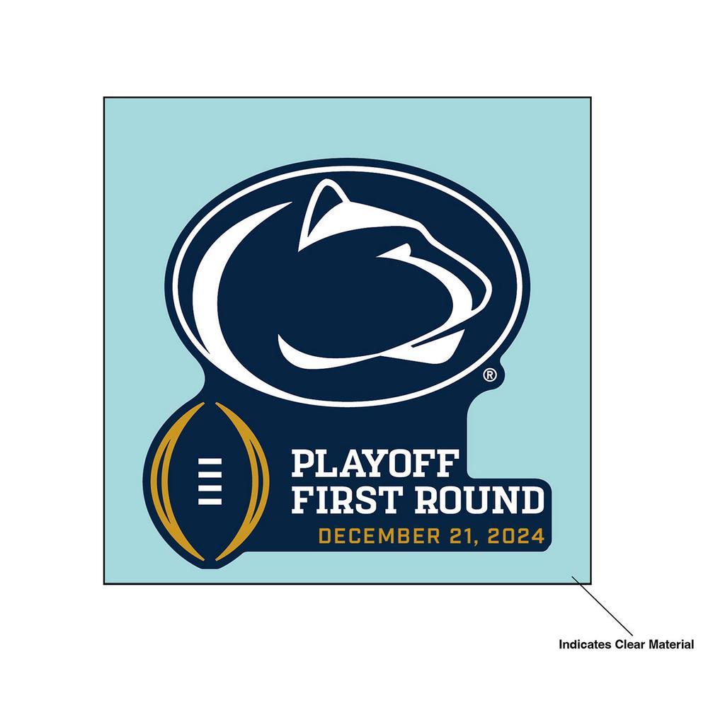 Penn State 2024 College Football Playoff 4" Decal