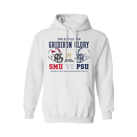 Penn State Dueling Helmets 2024 College Football Playoff Hooded Sweatshirt