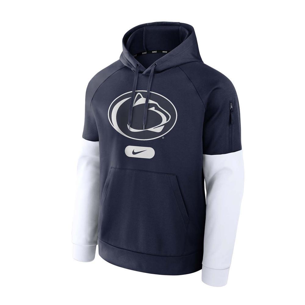 Penn State Nike Fitness Logo Hooded Sweatshirt