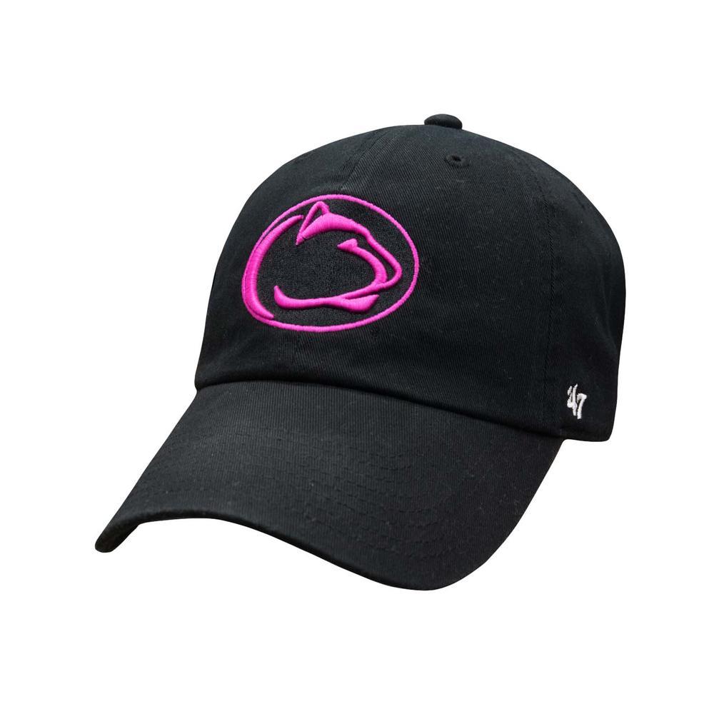 Penn State 47 Brand Throwback Pink Logo Clean Up Hat