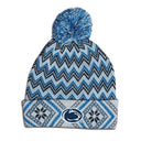 Penn State Knit Snowflake Hat