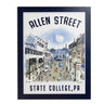 Penn State 14X11 JM Allen Street Print