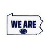 Penn State 3D We Are Wall Hanging Sign