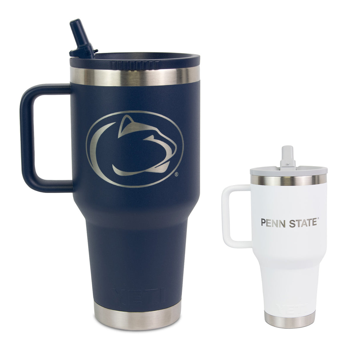 Penn State 30oz Yeti Travel Straw Mug