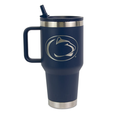 Penn State 30oz Yeti Travel Straw Mug