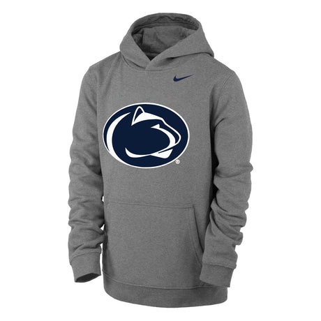 Penn State Nike Youth Club Fleece Hooded Sweatshirt