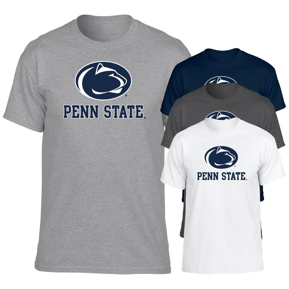 Penn State Logo Block Adult T-Shirt