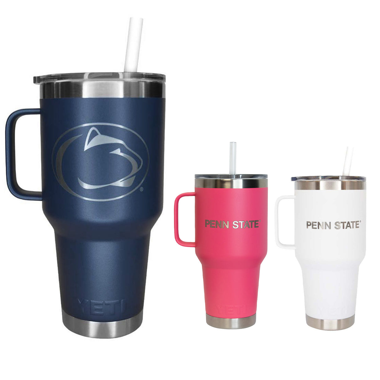 Penn State Yeti 35oz Straw Mug