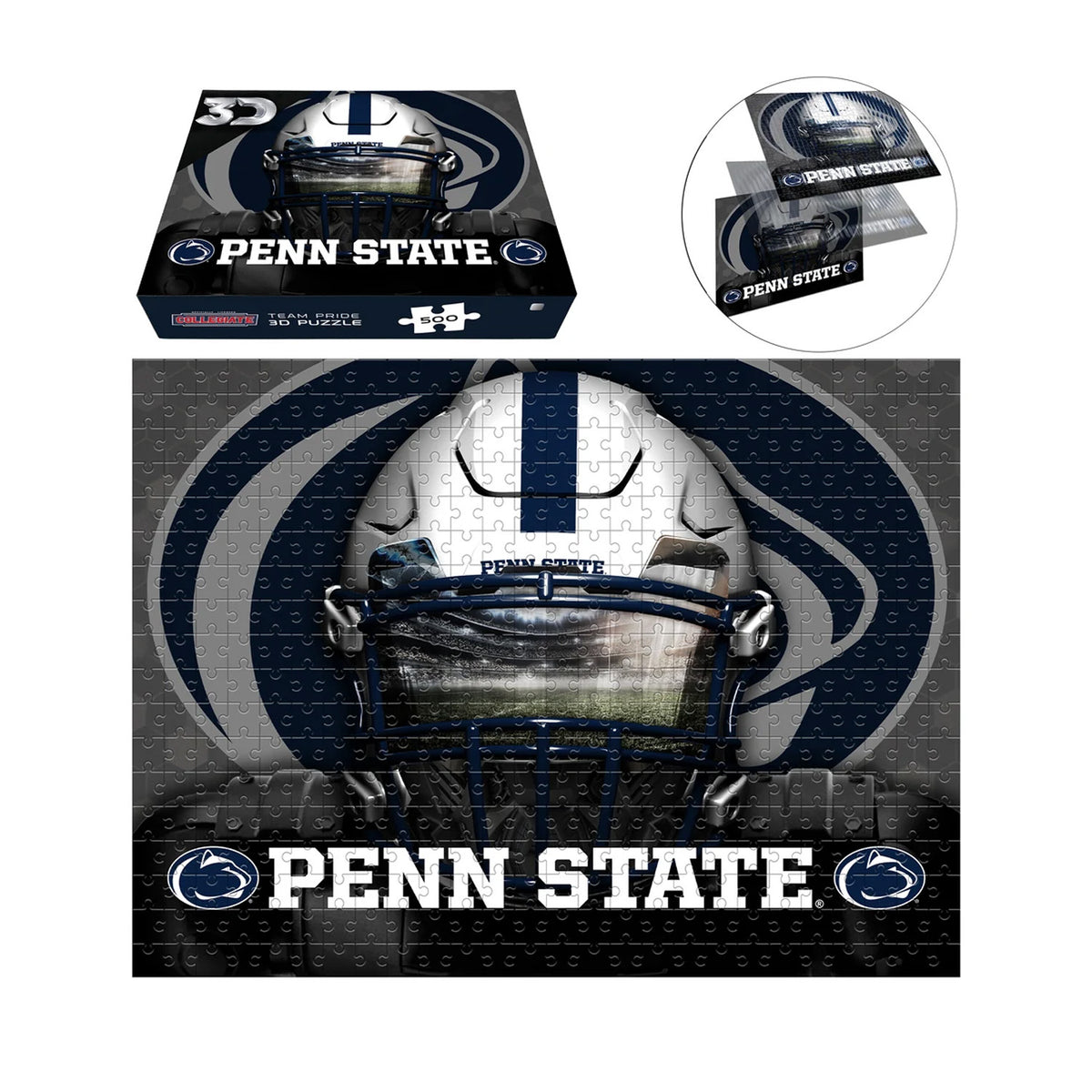 Penn State Football 3D Puzzle Face Mask