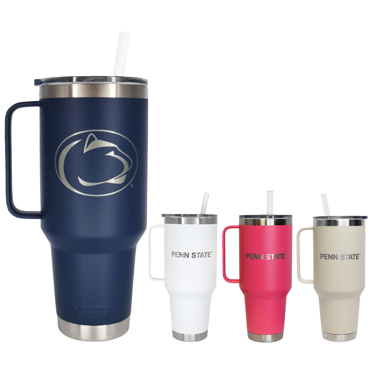 Penn State Yeti 42oz Straw Mug