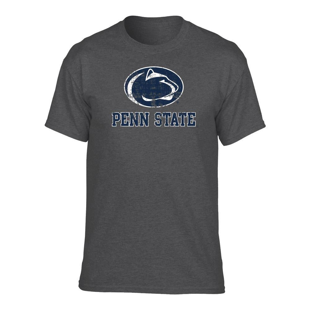 Penn State Distressed Logo Block T-shirt