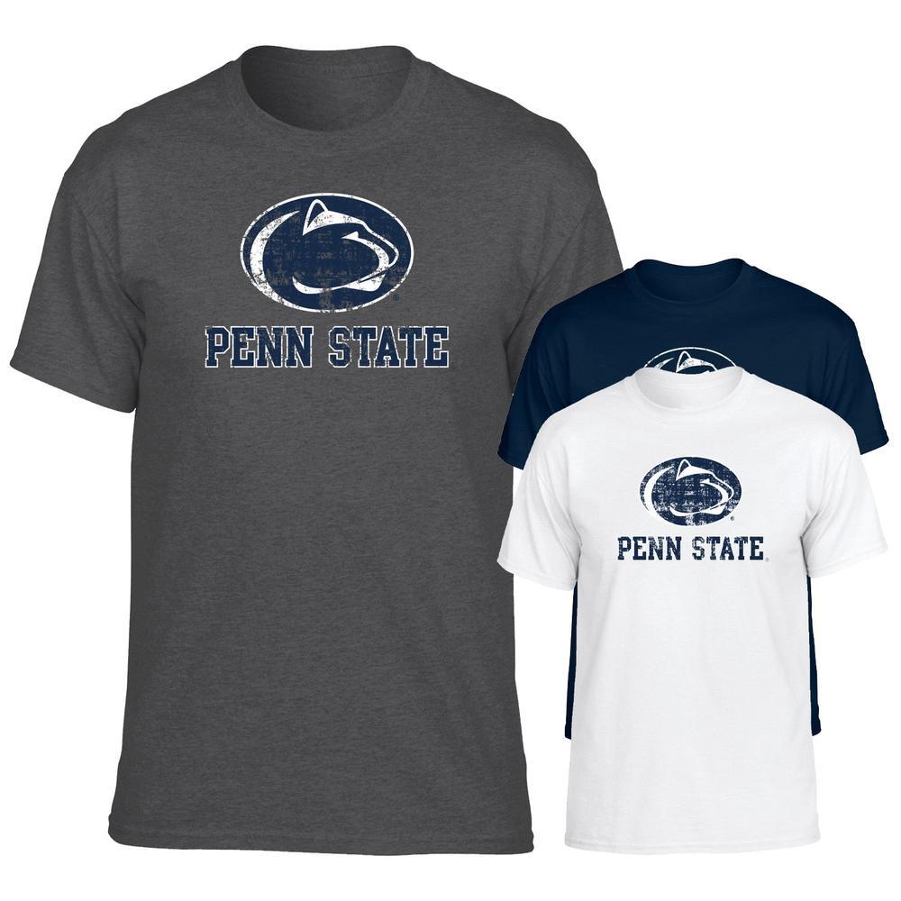Penn State Distressed Logo Block T-shirt