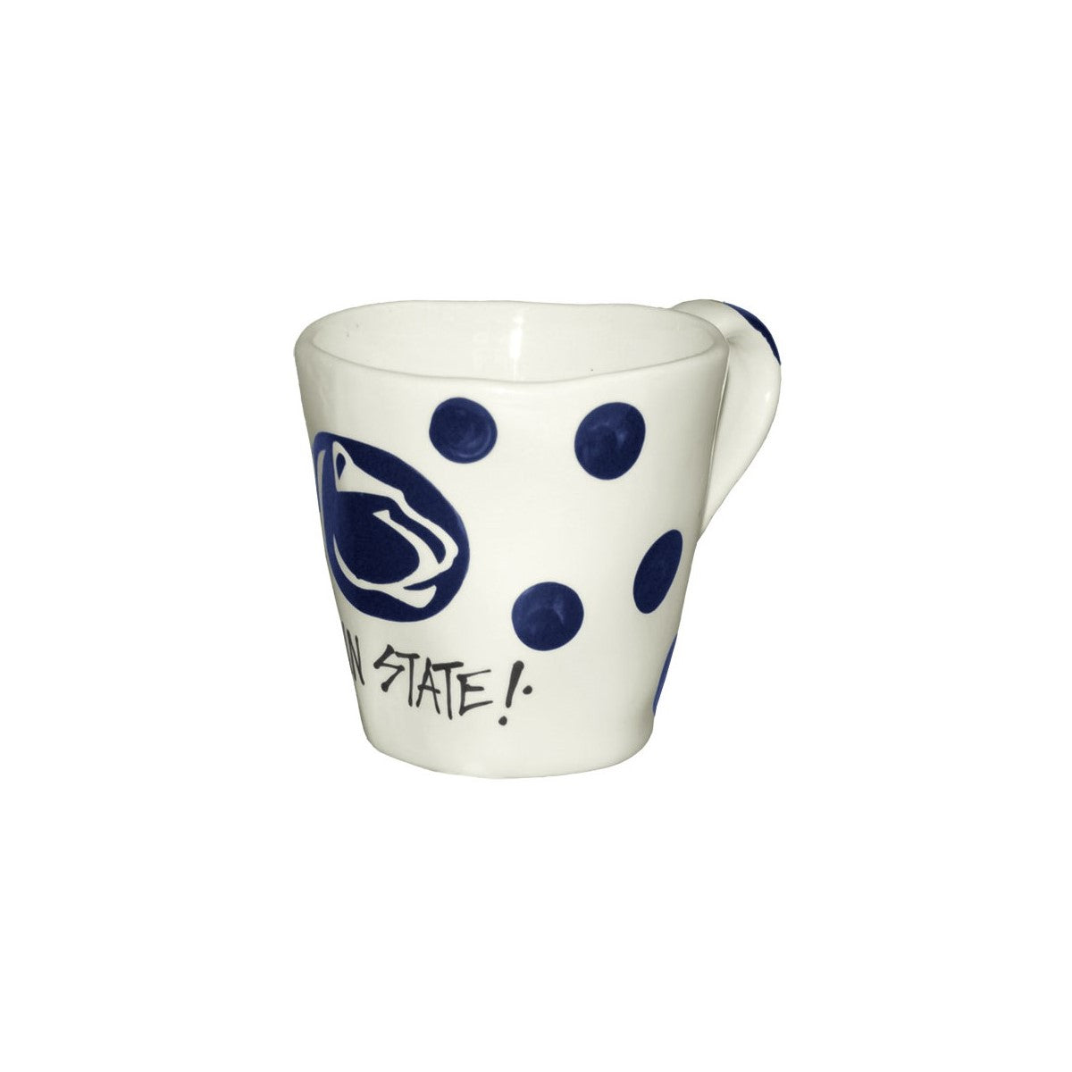 Penn State Wobbly Edge Ceramic Mug