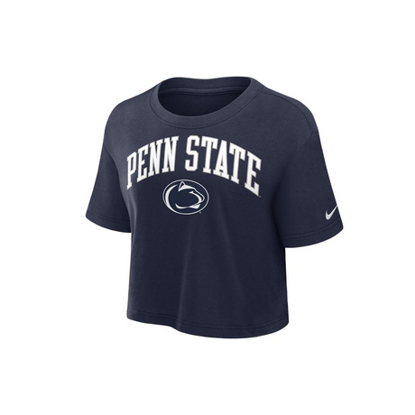Penn State Nike Women's Arch Cropped T-Shirt