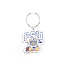 Penn State Acrylic Football Bear Keychain