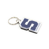 Penn State Acrylic Block "S" Keychain