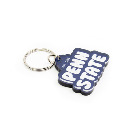 Penn State Acrylic Bubble Keychain