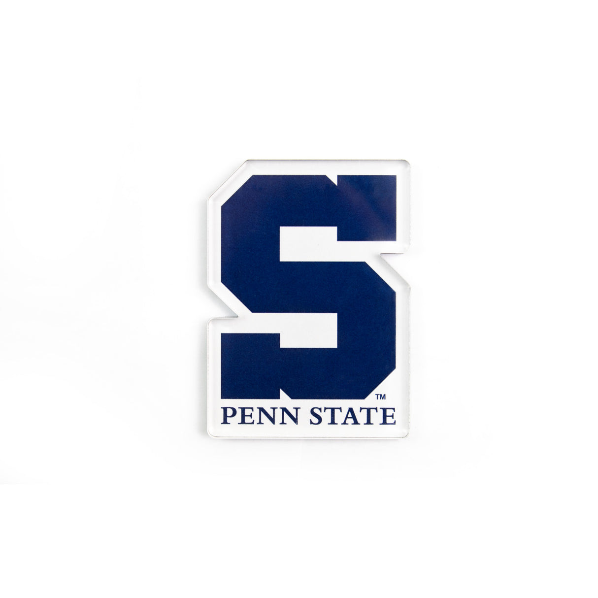 Penn State Acrylic Block "S" Magnet