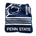 Penn State 50" x 60" Raschel Striped Blanket