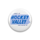 Buttons On Beaver Hockey Valley 3" Button