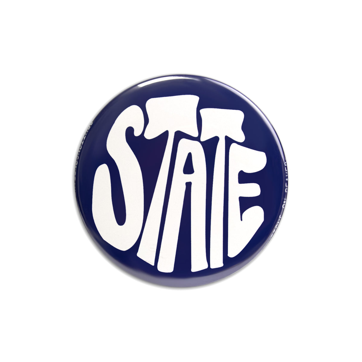 Buttons On Beaver "State" 3" Button