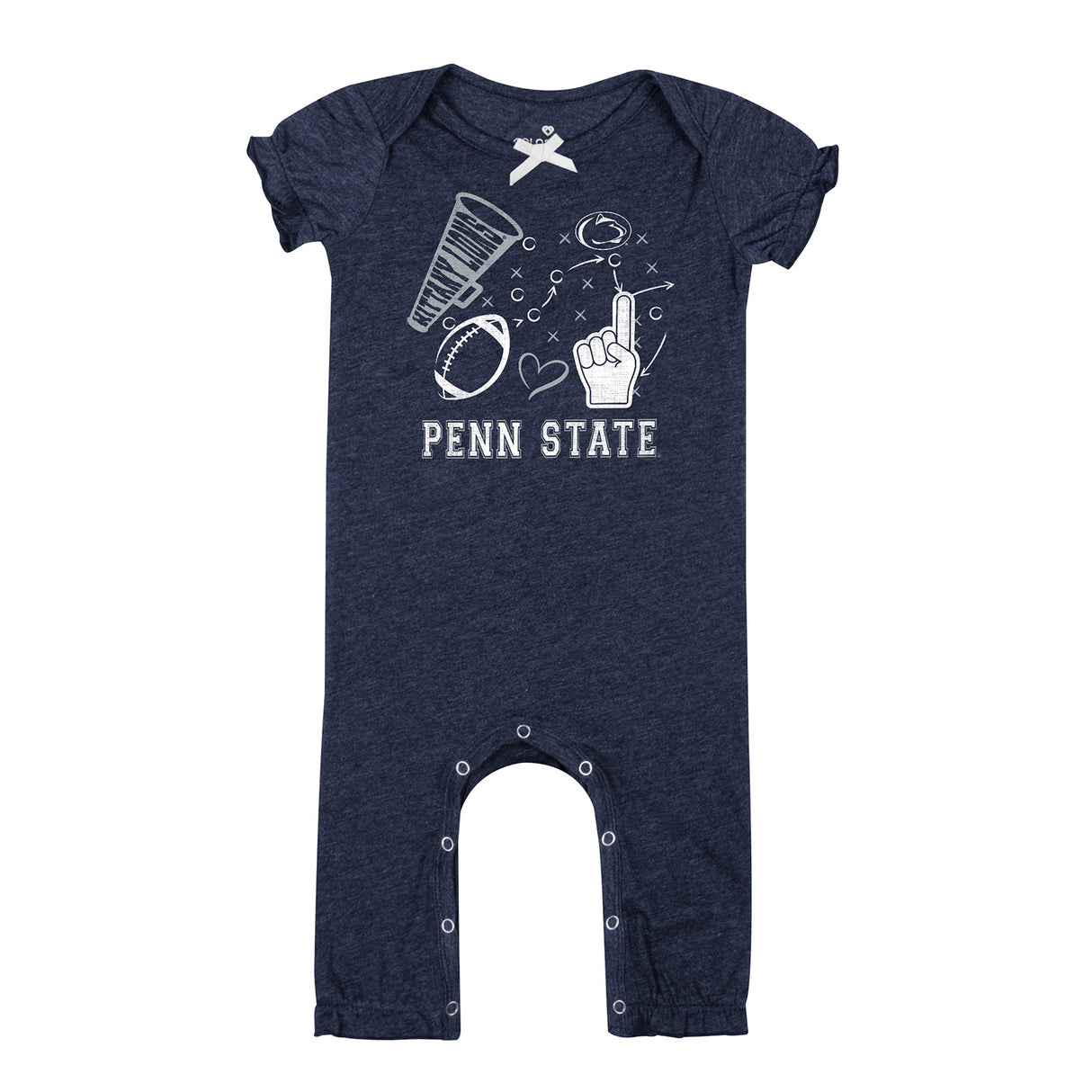 Penn State Colosseum Infant Pom Romper
