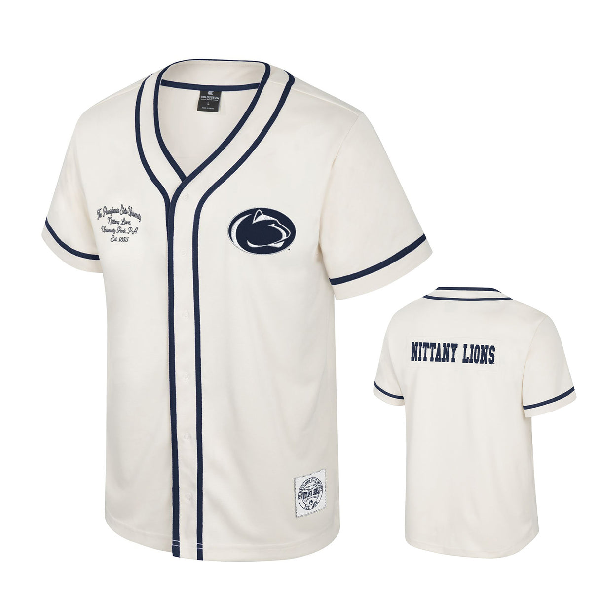 Penn State Youth Colosseum Baseball Jersey