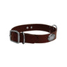 Penn State Solid Leather Concho Collar