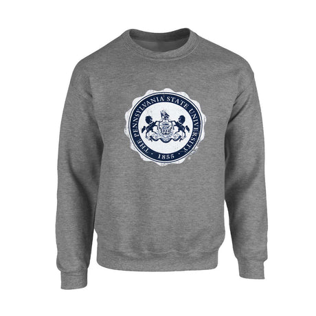 Penn State Distressed Seal Crew Sweatshirt