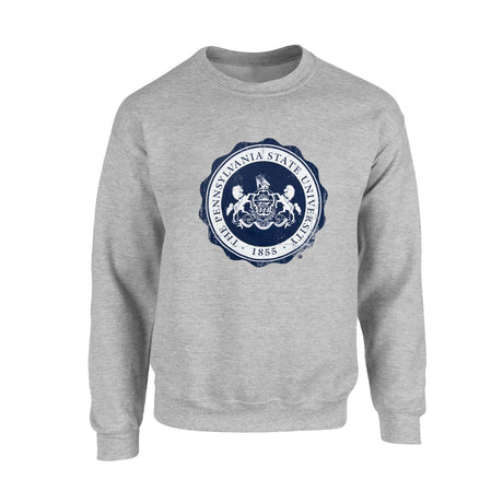 Penn State Distressed Seal Crew Sweatshirt