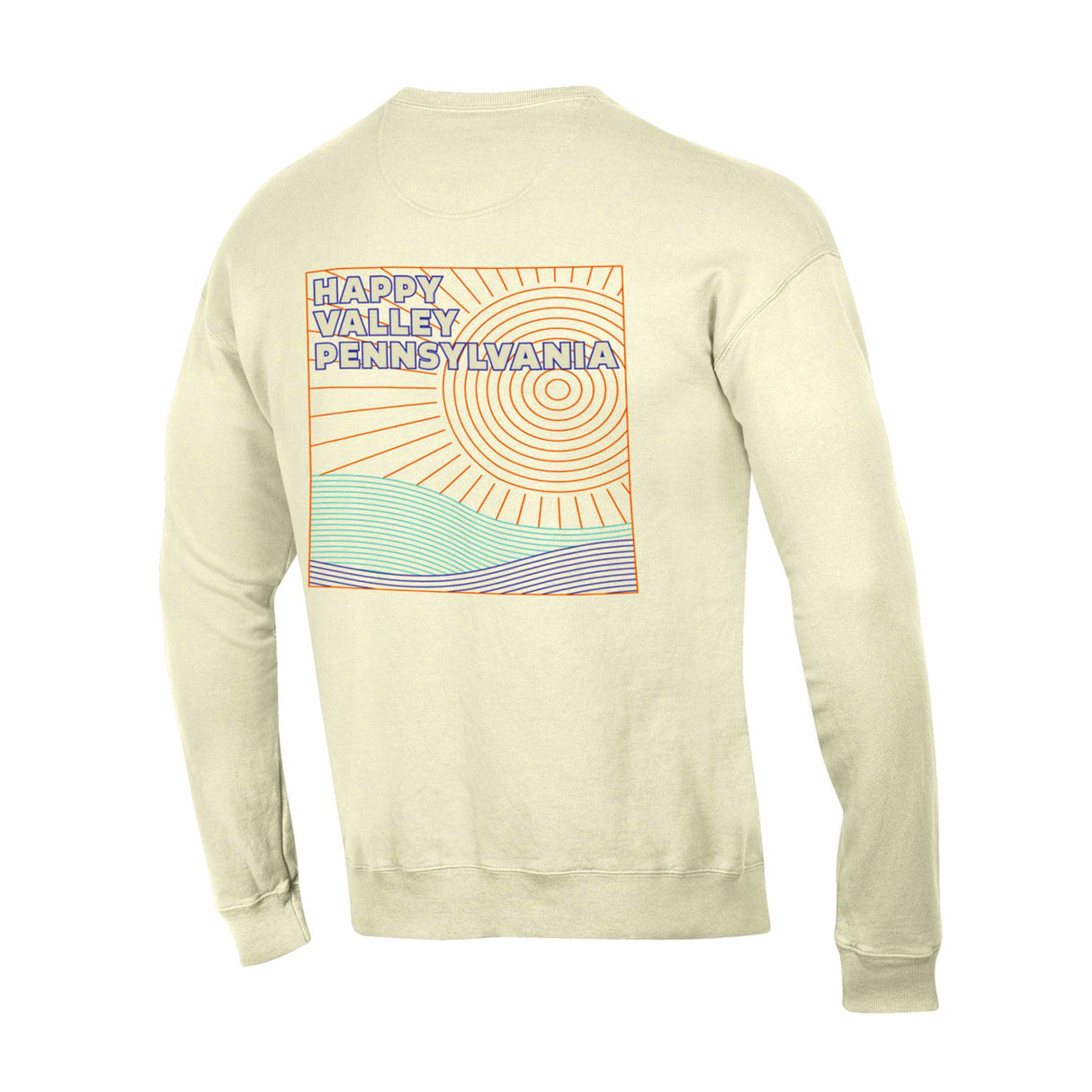Happy Valley Puff Print Crew Sweatshirt